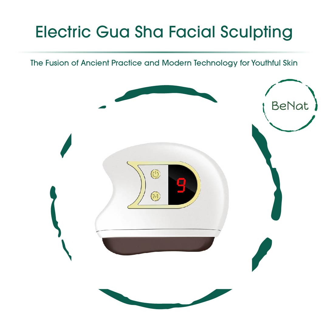 Escultura Facial Eléctrica Gua Sha