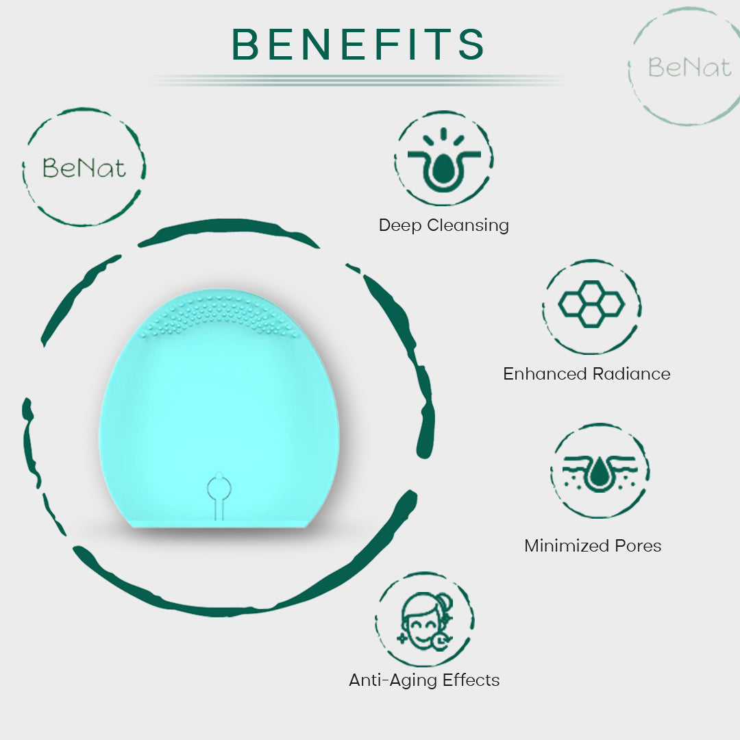 Cepillo Facial Limpiador Recargable