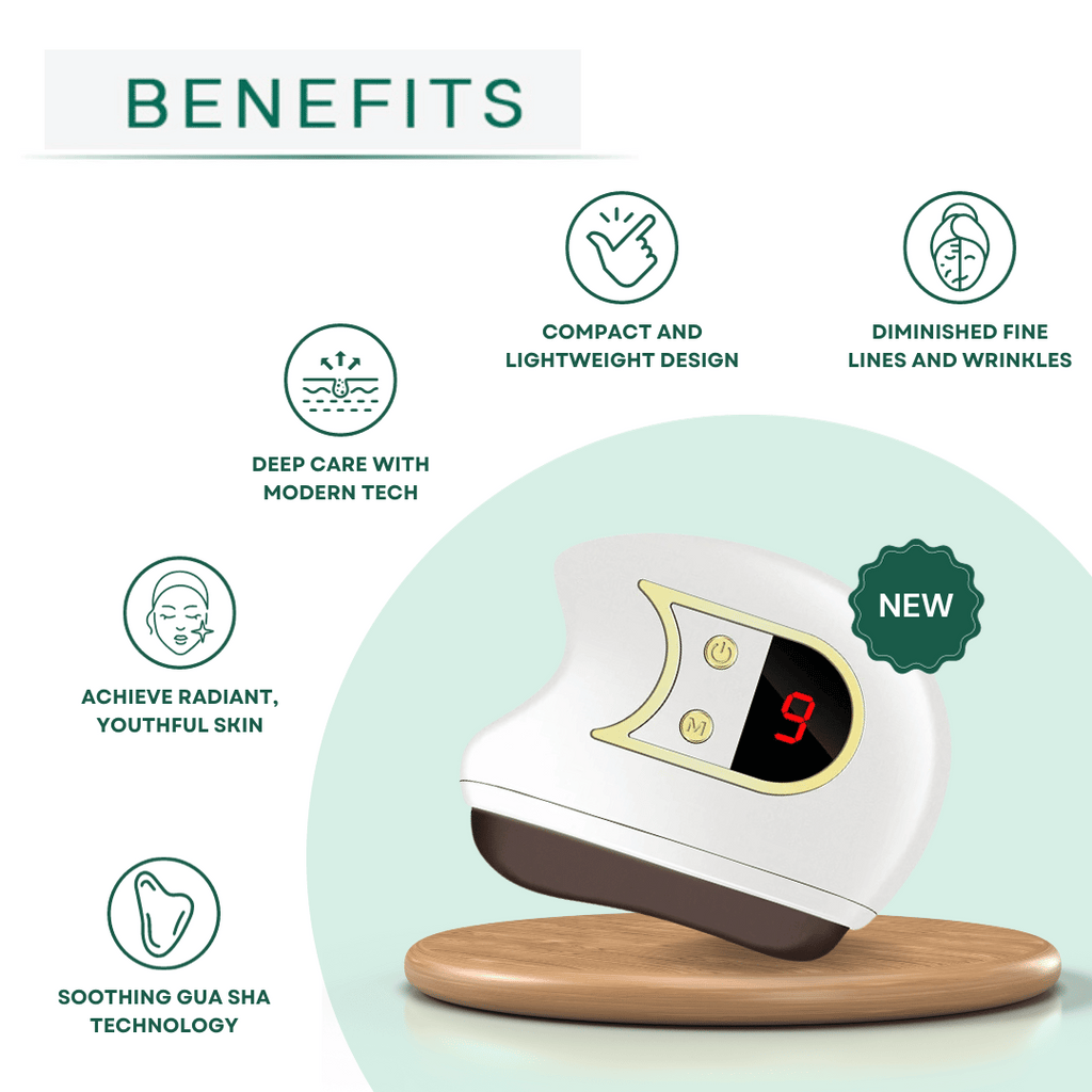 Escultura Facial Eléctrica Gua Sha