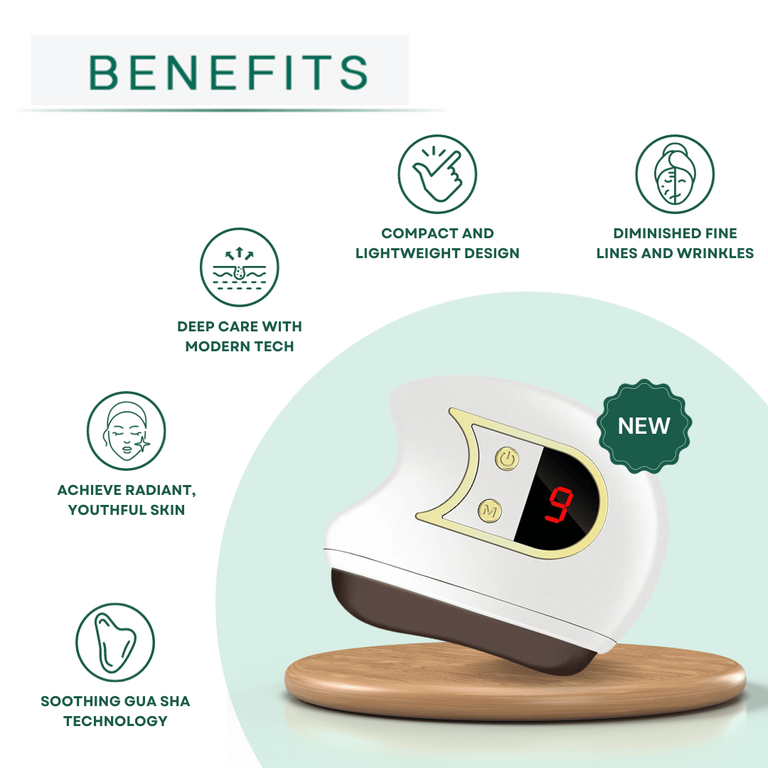 Escultura Facial Eléctrica Gua Sha