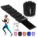 Pulseras de Pesas para Muñecas y Tobillos de 2lb para Mujeres, Ajustables de Silicona, Brazaletes de Pesas para Pilates con Sujetadores de Alta Resistencia, Ponderados Usables para Brazo y Pierna para Yoga, Pilates, Barre, Caminar y Gimnasio (Set de 2)